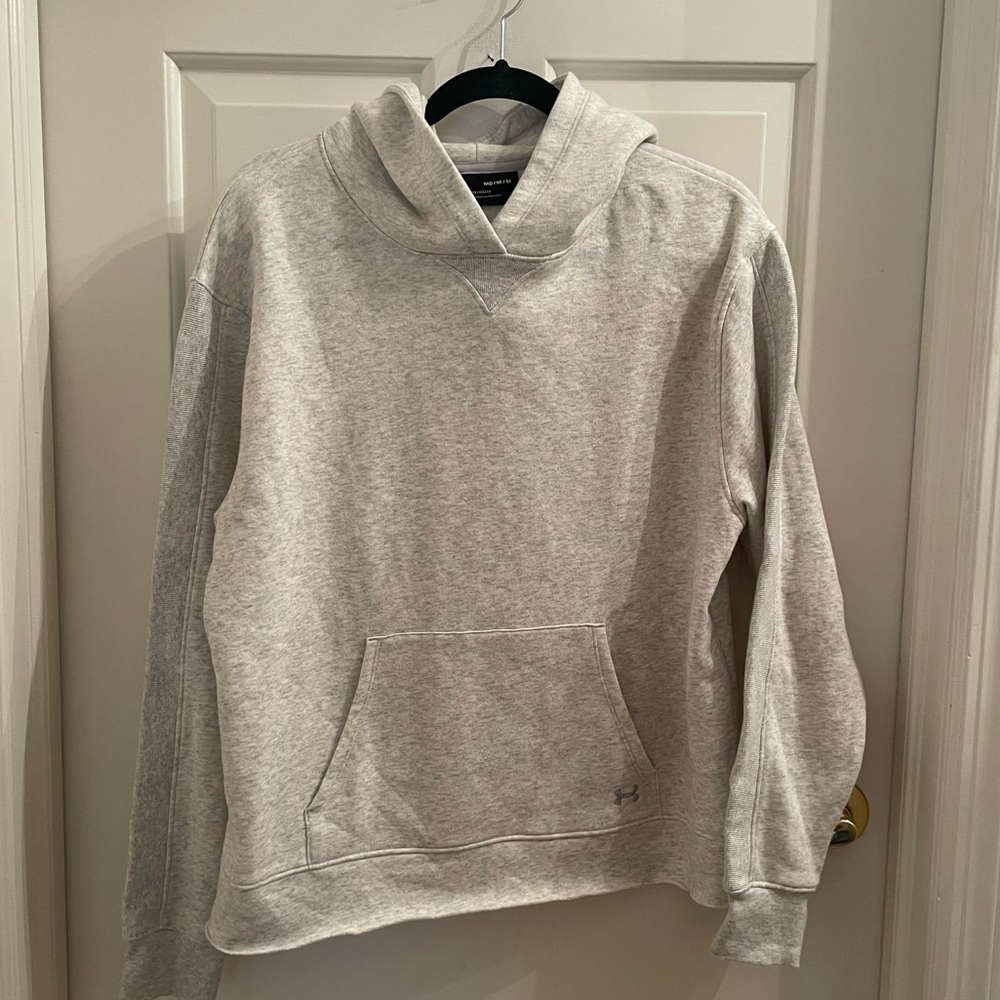 Under Armour Marled Gray Fleece Sweatshirt
